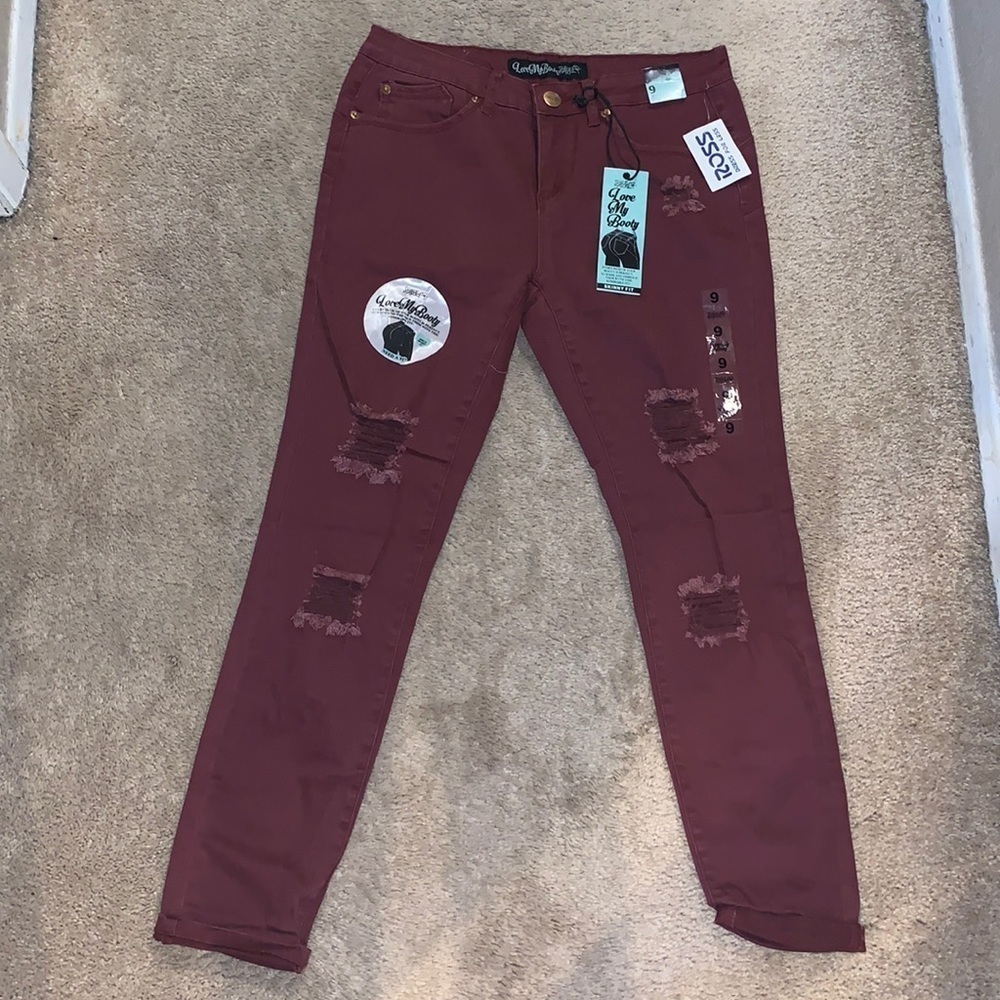 Brand New Distressed Skinny Jean
